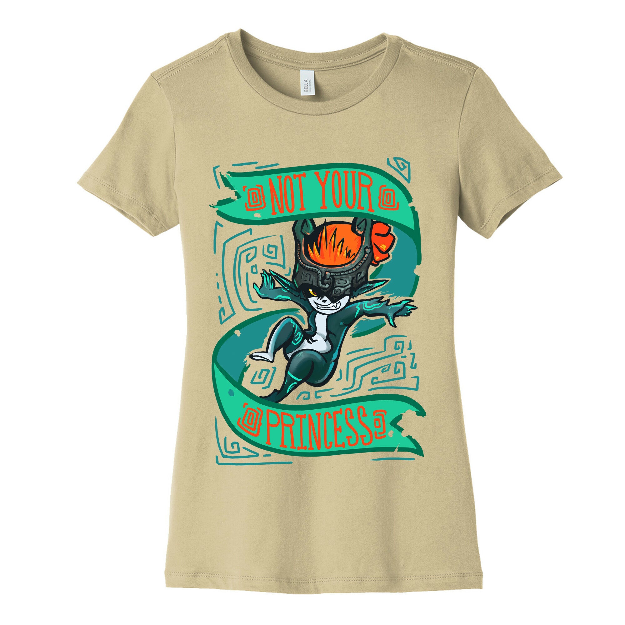 Not Your Princess Midna Parody Women's Cotton Tee